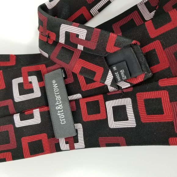 CROFT & BARROW | 100% silk tie - Picture 3 of 4